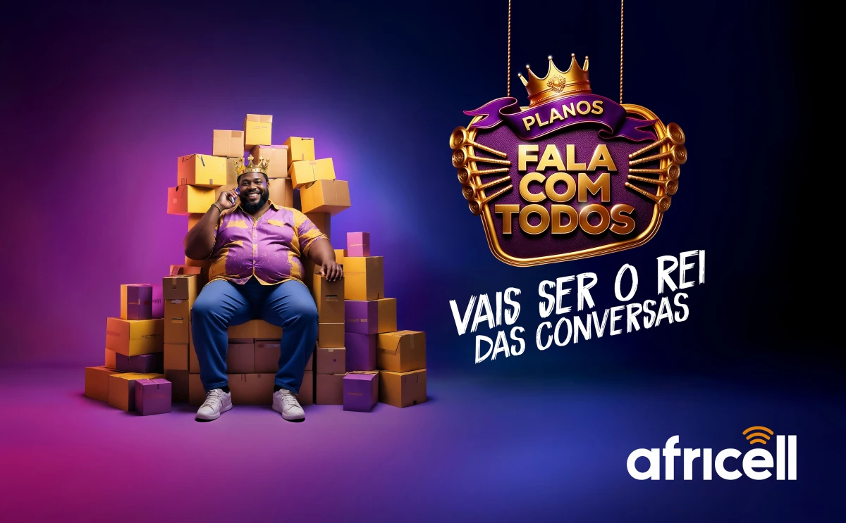Born assina nova campanha Africell "Reis e Rainhas da Conversa"